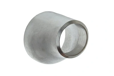 Butt welded aluminum non-threaded eccentric reducer