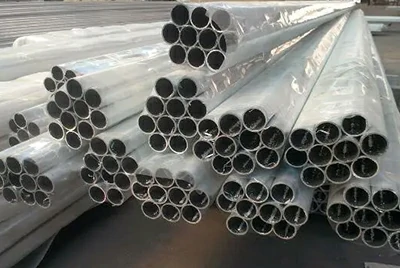 Aluminum alloy extruded seamless pipe