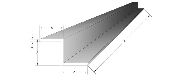 The hot-selling sizes of aluminium Z profile