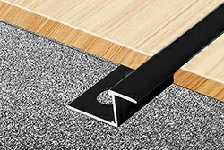 Z-shaped wooden floor transition strip