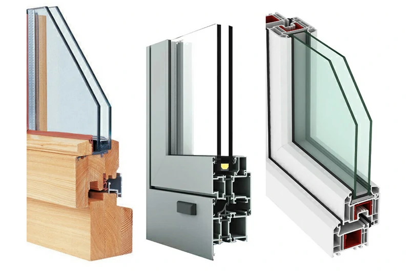 Aluminum frame VS wooden frame and UPVC frame