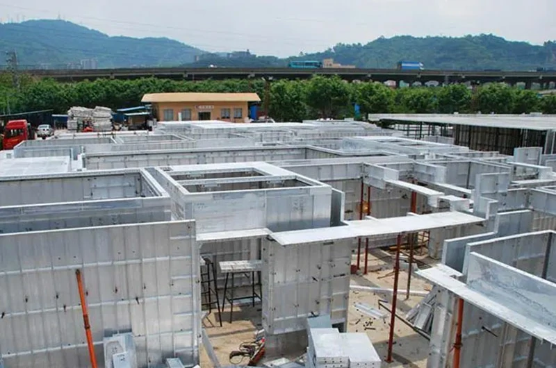 Lightweight, Reusable Aluminum (Mivan) Formwork