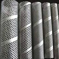 Perforated aluminum tube