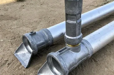 Al large diameter pipe cooperation areas