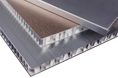 Aluminum honeycomb plate