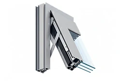 Aluminum profiles for casement windows