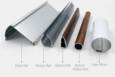 Aluminum profiles for blinds