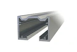 Aluminum profiles for heavy-duty sliding doors