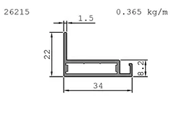 solar aluminum custom profile