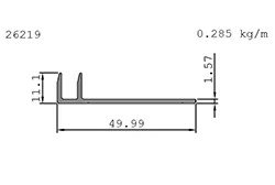 solar aluminum custom profile