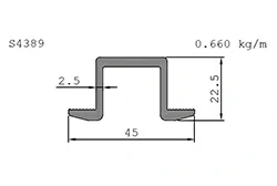 solar aluminum custom profile