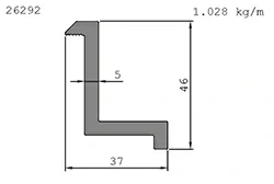 solar aluminum custom profile