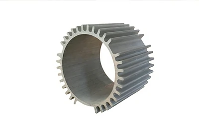 Aluminum profiles for gear motor housings