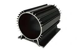 Anodzing aluminum profiles for motor body