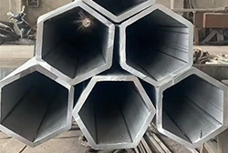 Tubo de aluminio hexagonal de gran diámetro