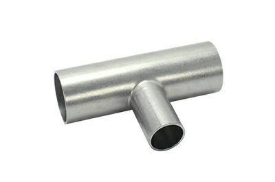 Reducing tee aluminum pipe fitting