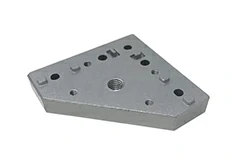 3030 90 Degree Caster Foot Plate