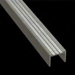 Extruded stair tread