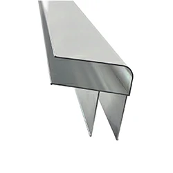 D-shaped aluminum ladder profile