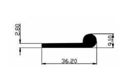  customized aluminum ladder profile section products