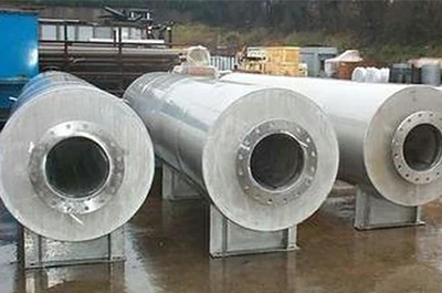 Aluminum marine exhaust pipe