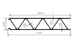  sección transversal 