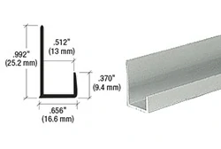 Other Sizes of Aluminum J Channel