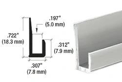 Other Sizes of Aluminum J Channel