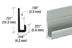 Other Sizes of Aluminum J Channel