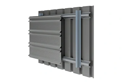 Aluminium Facade support structures