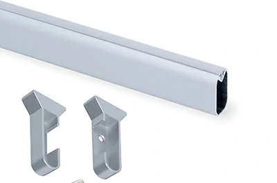 Aluminium Wardrobe Rail