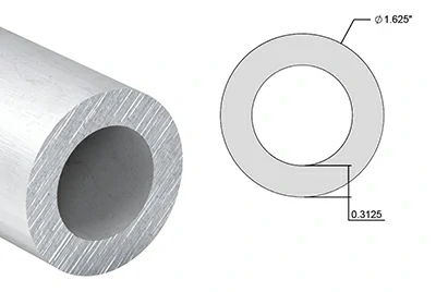 Thick Wall round tube