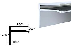 aluminum f channel