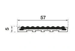 aluminium stair nosing