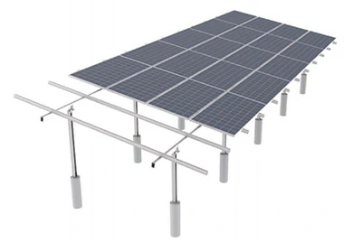  solar pile foundation mounting system