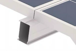 solar panel base clip structure