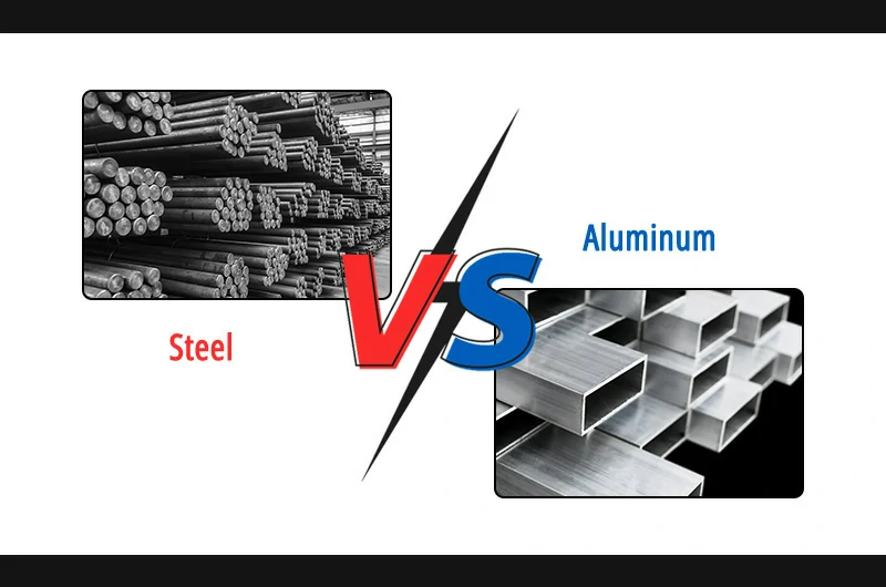 Aluminio vs acero