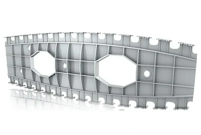 Large-section aluminum profile