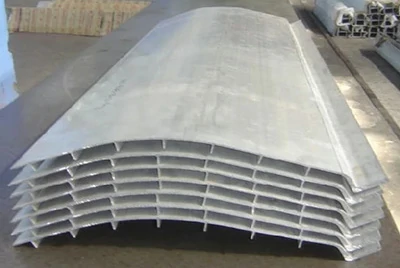 Large-section aluminum profile