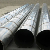 Spiral welded aluminum tube