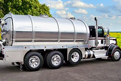 Aluminum for tank truck