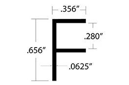 aluminium sign frame extrusion