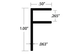 aluminium sign frame extrusion