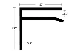 aluminium sign frame extrusion