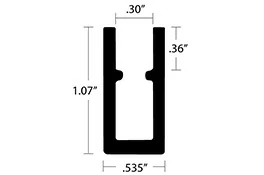 aluminium sign frame extrusion