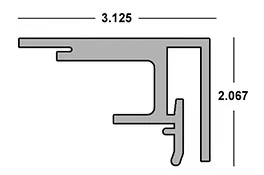 aluminium sign frame extrusion