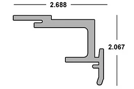 aluminium sign frame extrusion